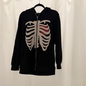 Aelfric Eden Black Zip-Up Hoodie